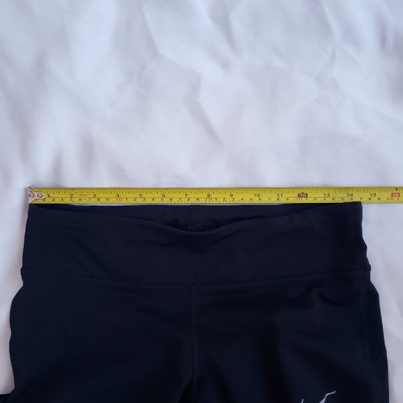 Nike Power Epic Run Compression Black Cropped Leggings Medium - Picture 11 of 12